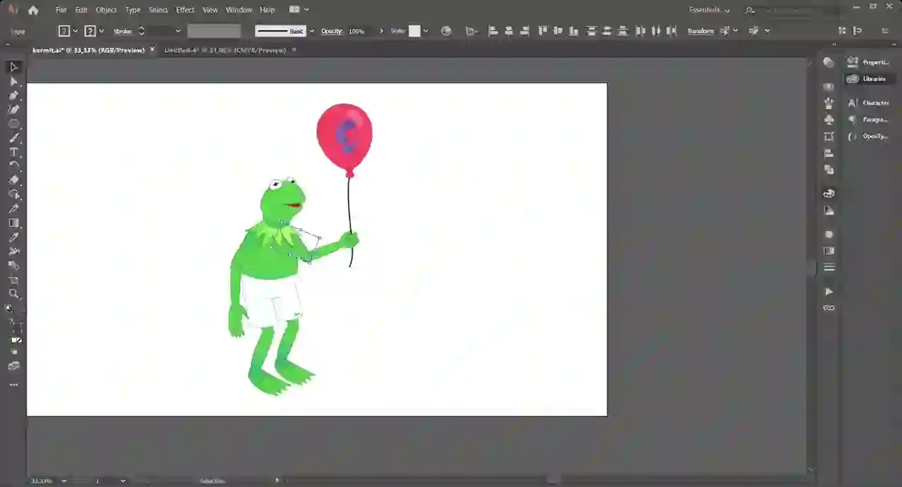 Styleframe & Vektorisierung